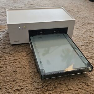 Small (5" x 3.3" x 1") Liene Photo Printer with Photo Paper Included